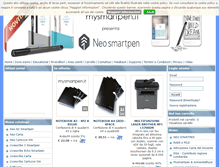 Tablet Screenshot of mysmartpen.it